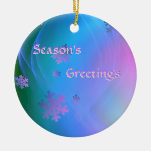 雪片Ornamment メタルオーナメント (正面)