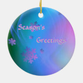 雪片Ornamment メタルオーナメント (裏面)