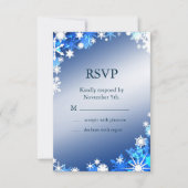 雪片RSVP 2 出欠カード (正面)