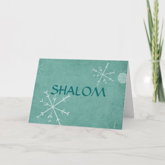 雪片Shalom カード (正面)