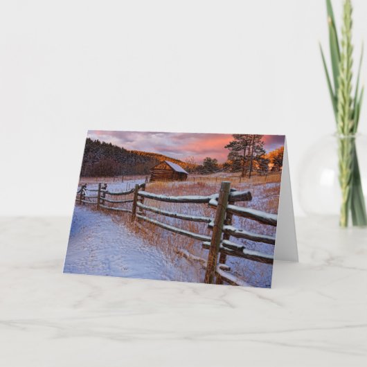 雪牧場 カード (正面)