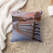 雪牧場 クッション (ブランケット)