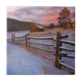 雪牧場 タイル (正面)