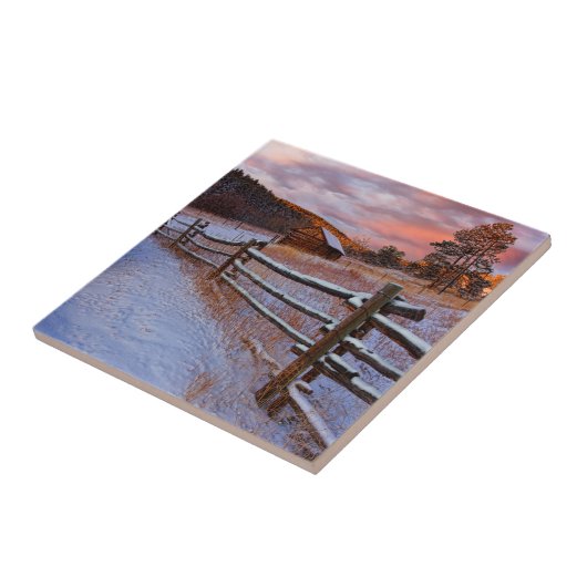 雪牧場 タイル (側面)