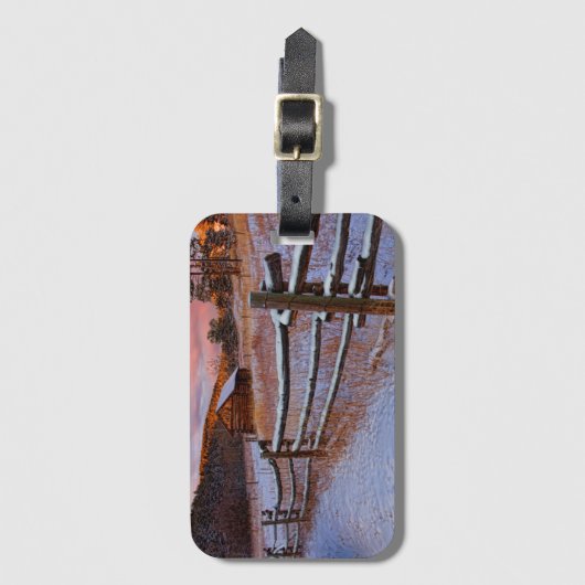 雪牧場 ラゲッジタグ (正面縦)