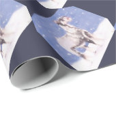 雪犬の芸術の包装紙のシュナウツァー ラッピングペーパー (ロールコーナー)