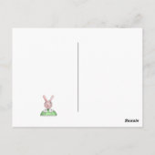 雪犬はがき ポストカード (裏面)