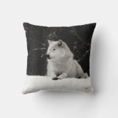 雪狼 クッション (裏面)