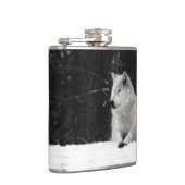 雪狼 フラスク (右)