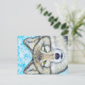 雪狼 ポストカード (スタンド正面)