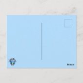 雪猫クリスマス感謝/ご挨拶/招待 - 記入なし ポストカード (裏面)