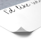 雪猫 ポスター (角)