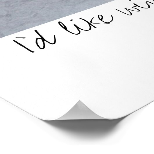 雪猫 ポスター (角)