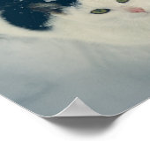 雪猫 ポスター (角)