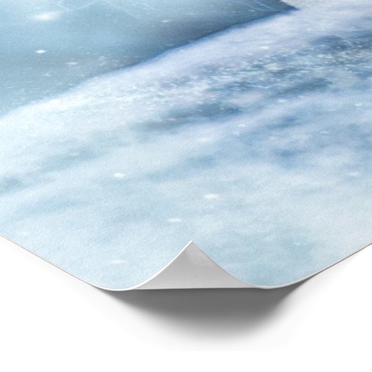 雪獅子 ポスター (角)