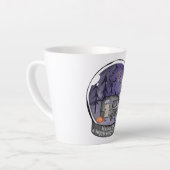 雪玉のハロウィーンキャンパー カフェラテマグ (左アングル)