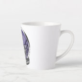 雪玉のハロウィーンキャンパー カフェラテマグ (右)