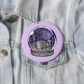 雪玉のハロウィーンキャンパー 缶バッジ (インサイチュ)