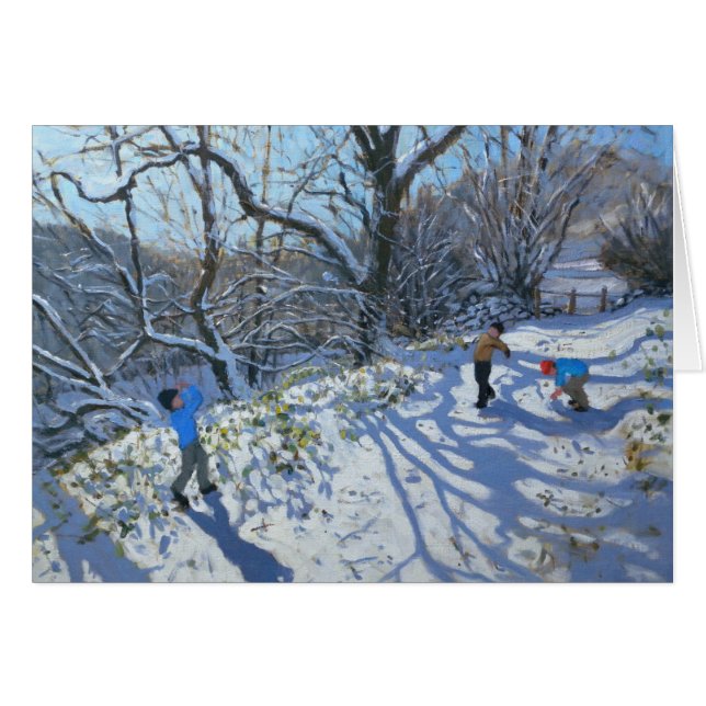 雪玉の戦い2007年 (正面横)