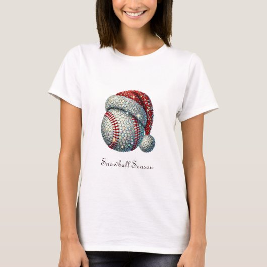 雪玉シーズン Tシャツ (正面)