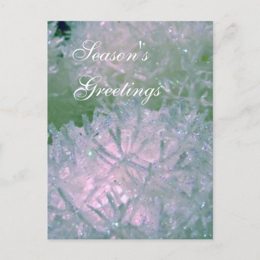 雪玉 ポストカード (正面)