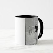 雪玉 マグカップ (正面右)