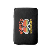 雪生まれ盤へ バスマット (正面縦)