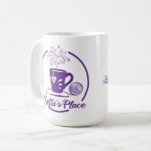 雪田のプレイスマグ(右利き) コーヒーマグカップ (正面左)