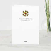 雪男とペンギンの冬のセレナーデ シーズンカード (裏面)