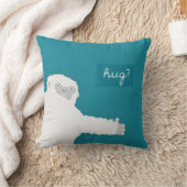 雪男の抱擁-クッション クッション (ブランケット)