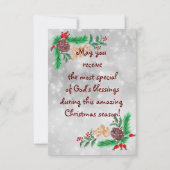 雪男 カード (裏面)