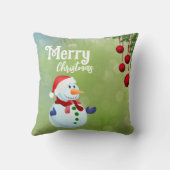 雪男 クッション (裏面)