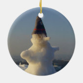 雪男 セラミックオーナメント (裏面)