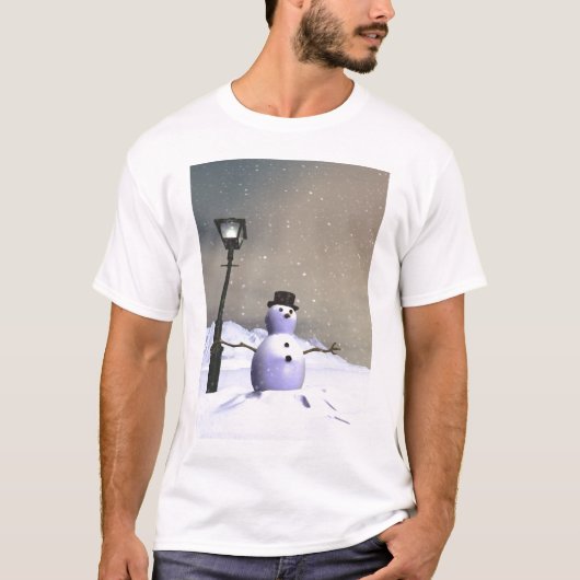 雪男Tシャツ Tシャツ (正面)