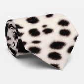 雪白のダルメーションスポット:動物のペットの毛皮 ネクタイ (ロール)