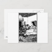 雪白 ポストカード (正面/裏面)