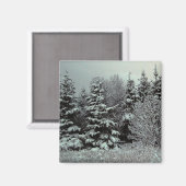 雪磁石の毛布 マグネット (正面/裏面)