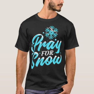 雪祈用スキー Tシャツ