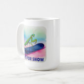 雪祈虫祈工芸 コーヒーマグカップ (正面左)