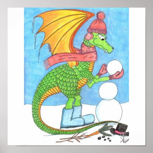 雪竜 ポスター (正面)