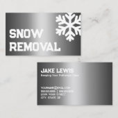 雪粉業者 名刺 (正面/裏面)