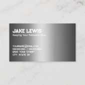 雪粉業者 名刺 (裏面)