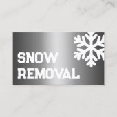 雪粉業者 名刺 (正面)