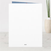 雪素晴らしの中のスイスの山犬 カード (裏面)