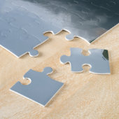 雪素晴らしの中のスイスの山犬 ジグソーパズル (側面)