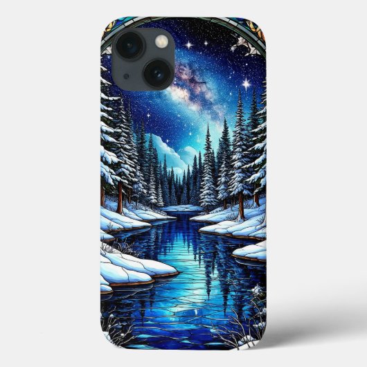 雪素晴らしの冬の風景 Case-Mate iPhoneケース (裏面)