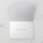 雪素晴らしの枝シーズンのご挨拶 カード (内部)