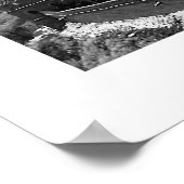 雪素晴らし付き壁 ポスター (角)