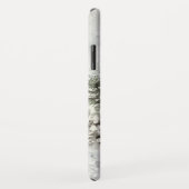 雪素朴に覆われた冬のワンダーランド Case-Mate iPhoneケース (裏面/右)