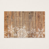 雪素朴片の赤ちゃんシャワーが本を持ってくる (裏面)